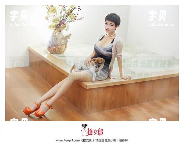 TuiGirl推女郎 - 我只想说，林萌萌的豹纹美图查缺补漏，缺了点...我也说不清楚，但还是想看！