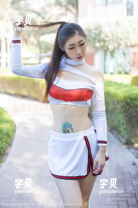 YouMi尤蜜荟 - 教室里的Cris_卓娅祺：高清写真，简直让人分心的学习环境！
