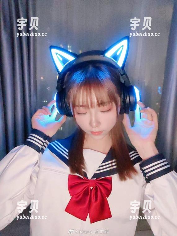 更新！kitaro绮太郎的学妹写真，居然让我有点小紧张…