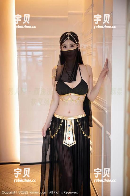 秀人网 - 颜浅浅Cindy灰丝作品集：既柔软又强烈，怎么这么耐玩